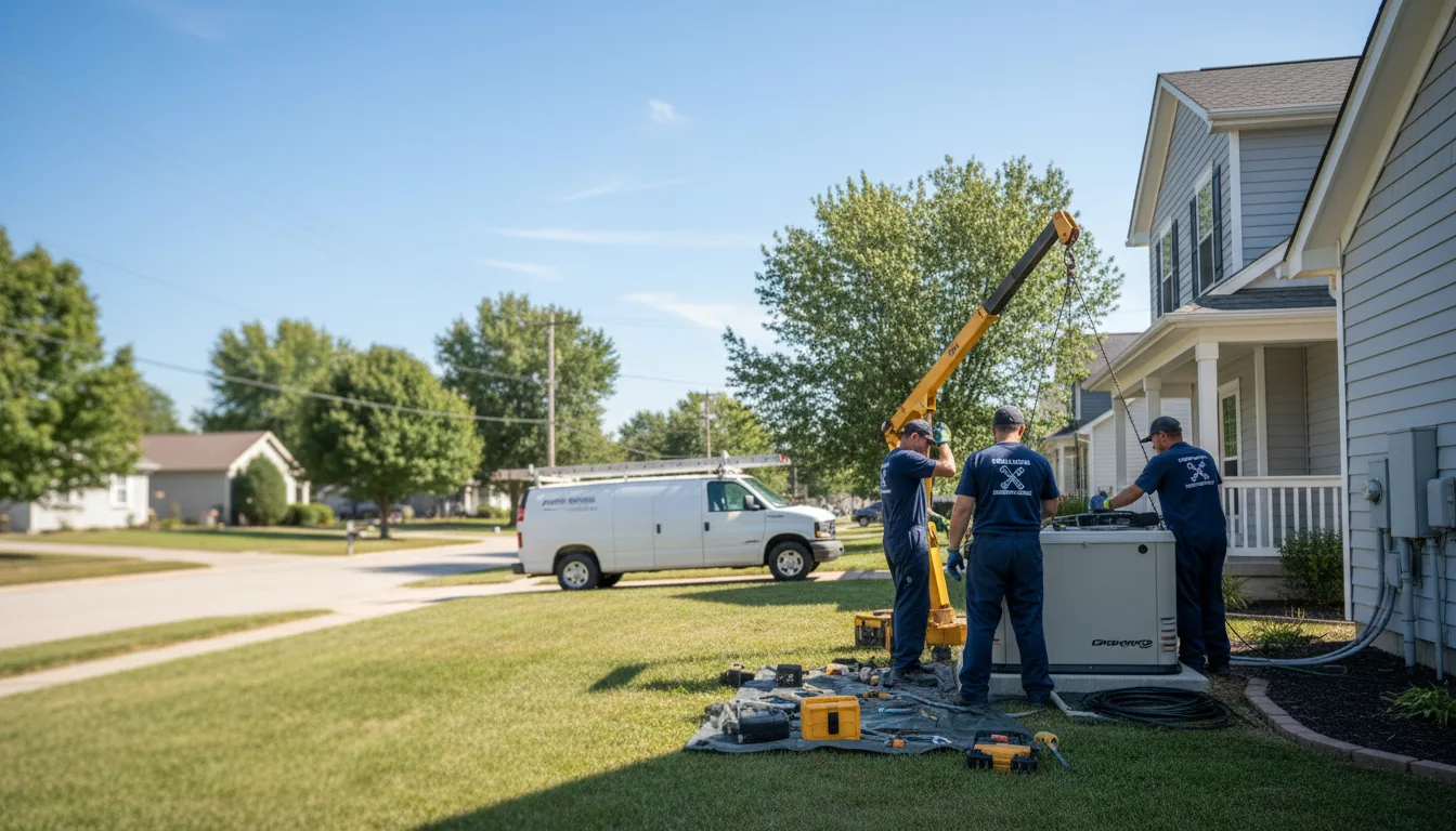 Generator Installation in Fieldton, TX near me